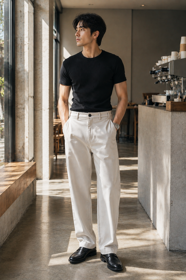 Korean Pants : Ash Trousers
