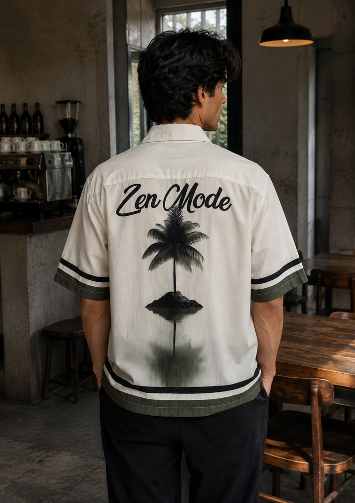 Zen Mode: Grey Oversized Shirt