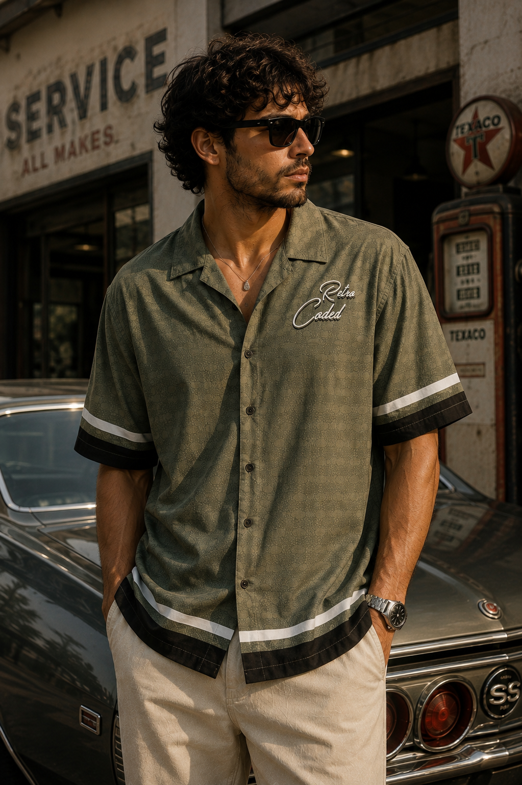 Retro Coded : Oversized Shirt