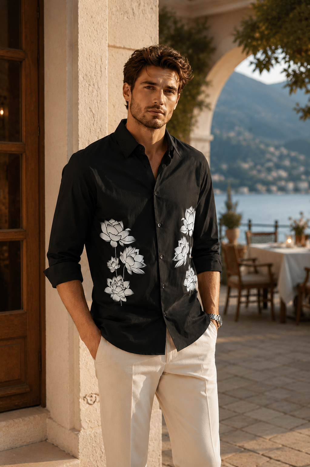 White Lotus Shirt