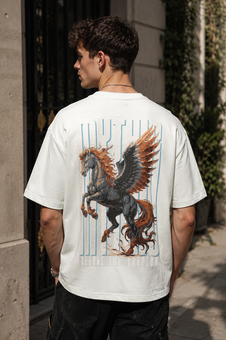 Mythic: Light Blue Oversized T-shirt