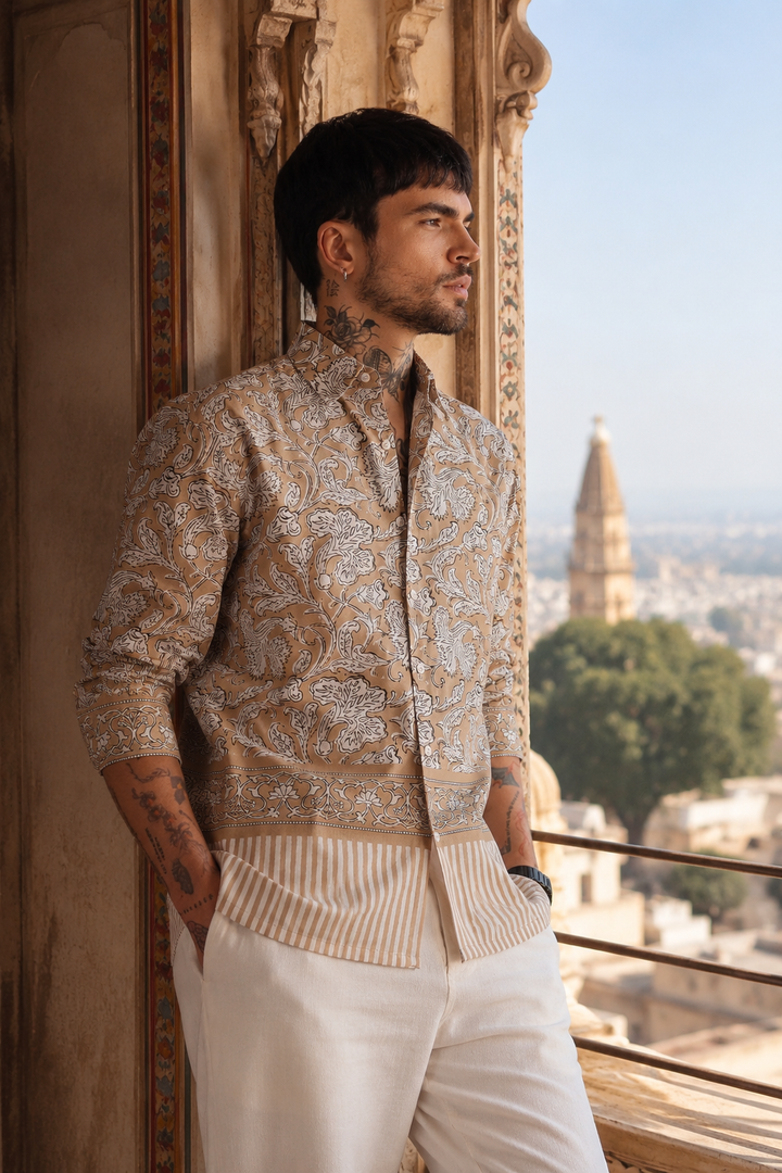Folk: Printed Shirt