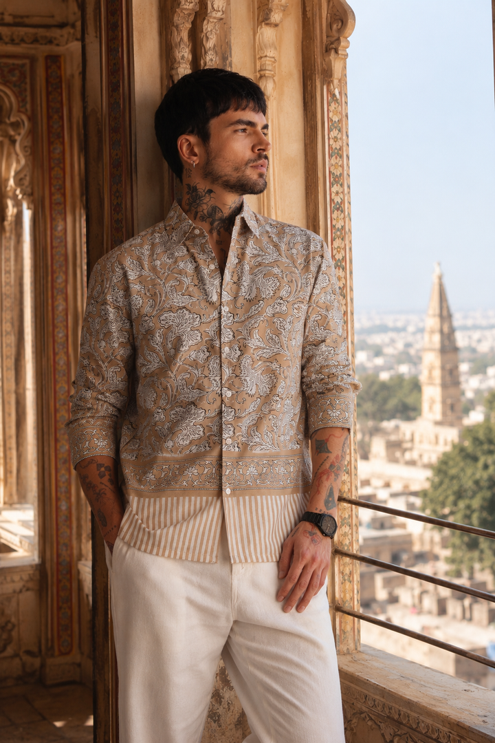 Folk: Printed Shirt