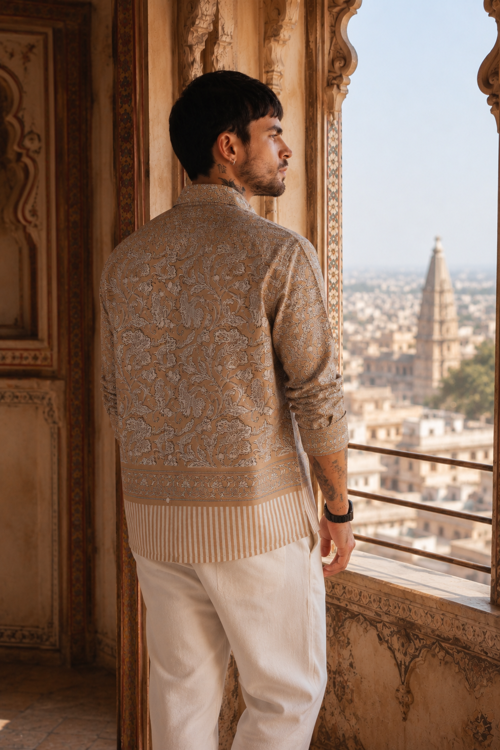 Folk: Printed Shirt