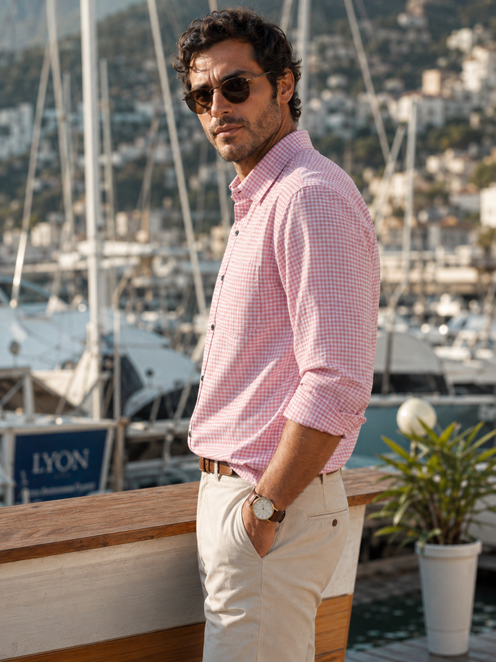 Pink Checks Shirt