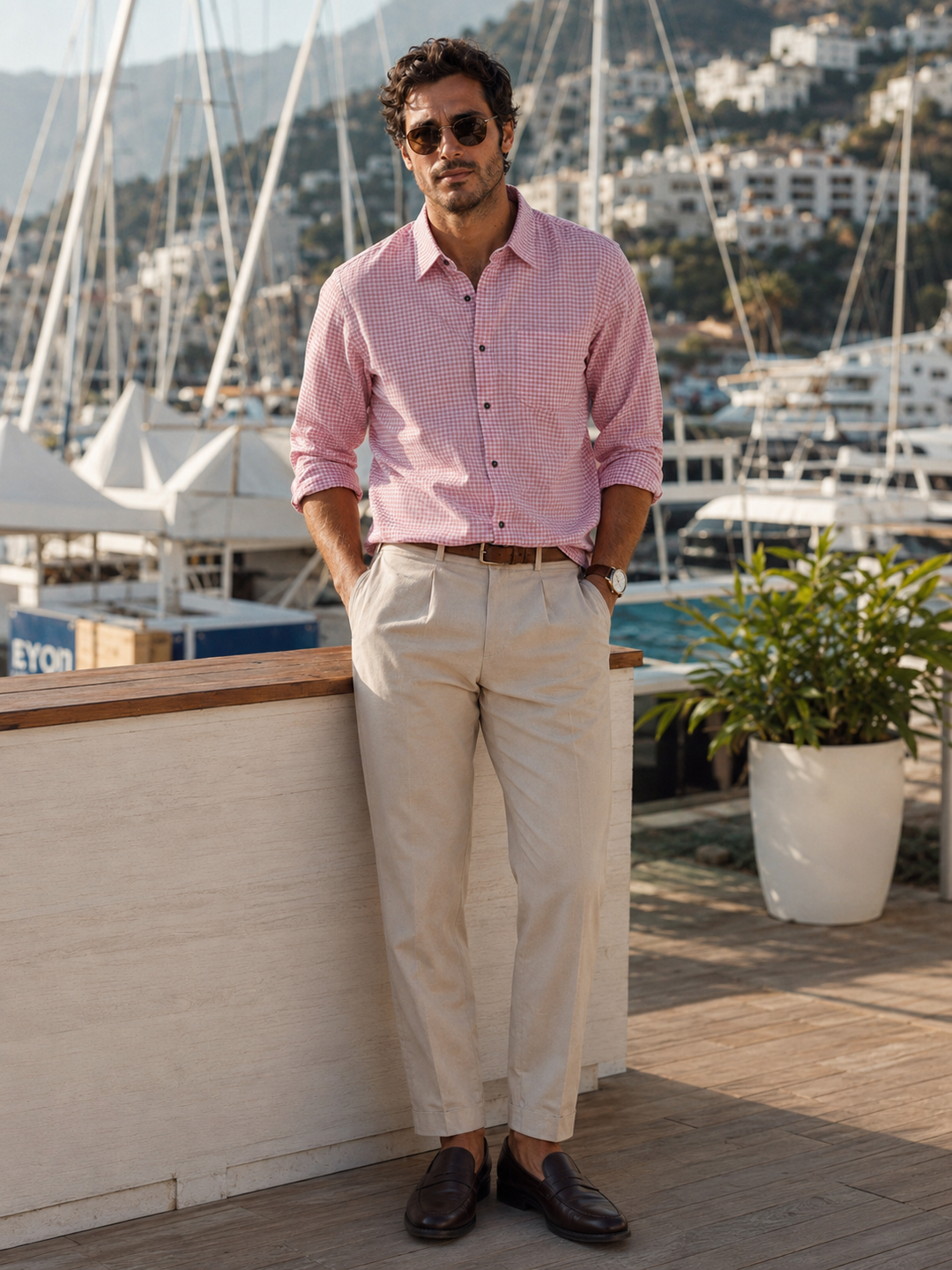 Pink Checks Shirt
