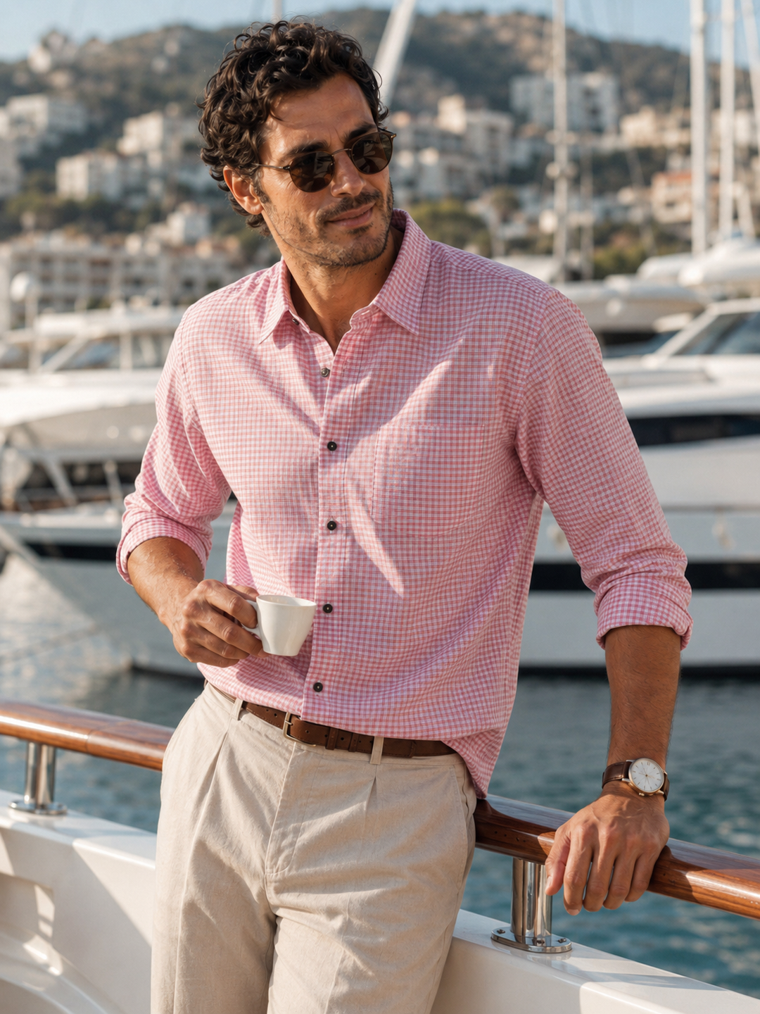 Pink Checks Shirt