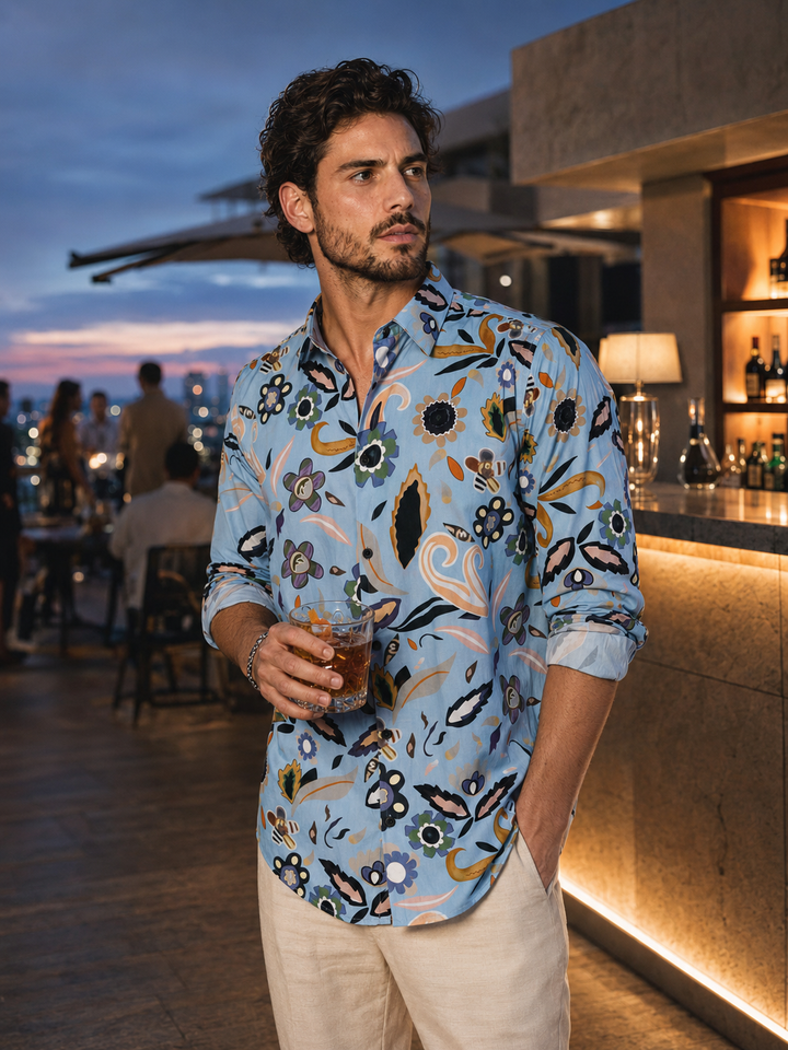 Blue Shapphire Shirt