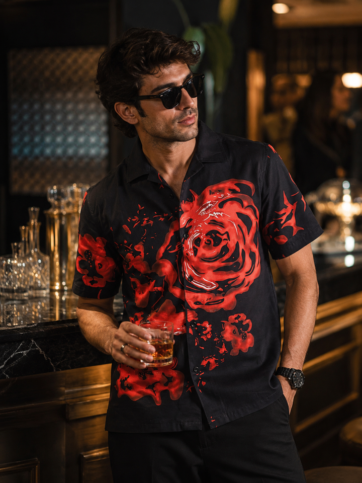 La Rose Cuban Shirt