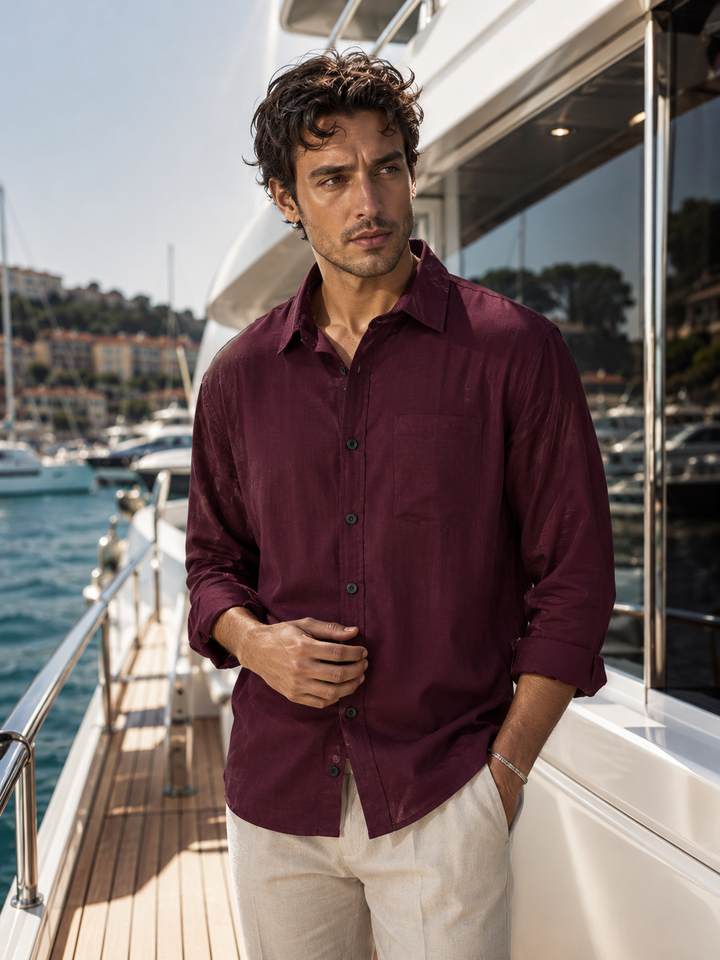 Originals: Maroon Shirt