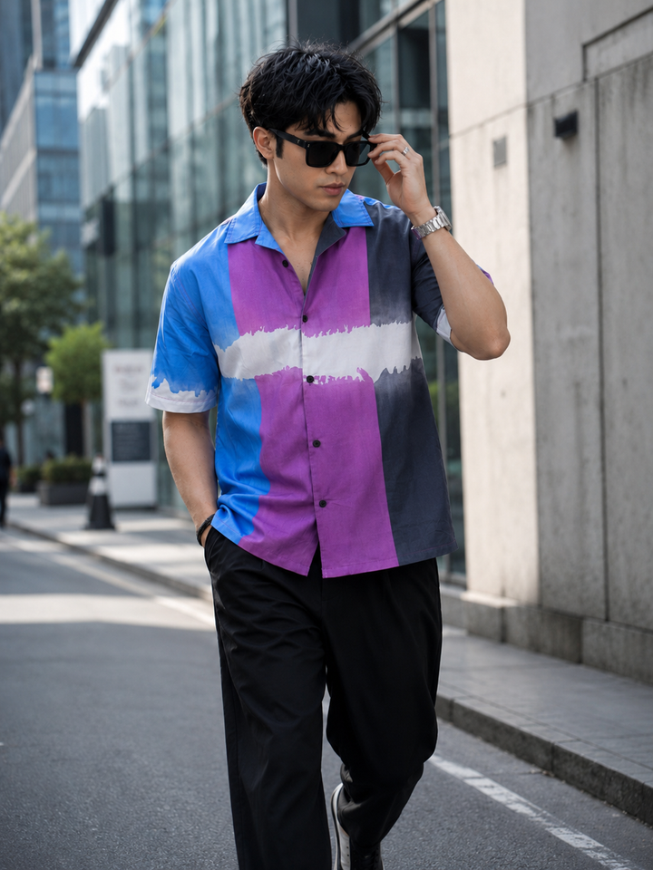 Trichromatic Cuban shirt