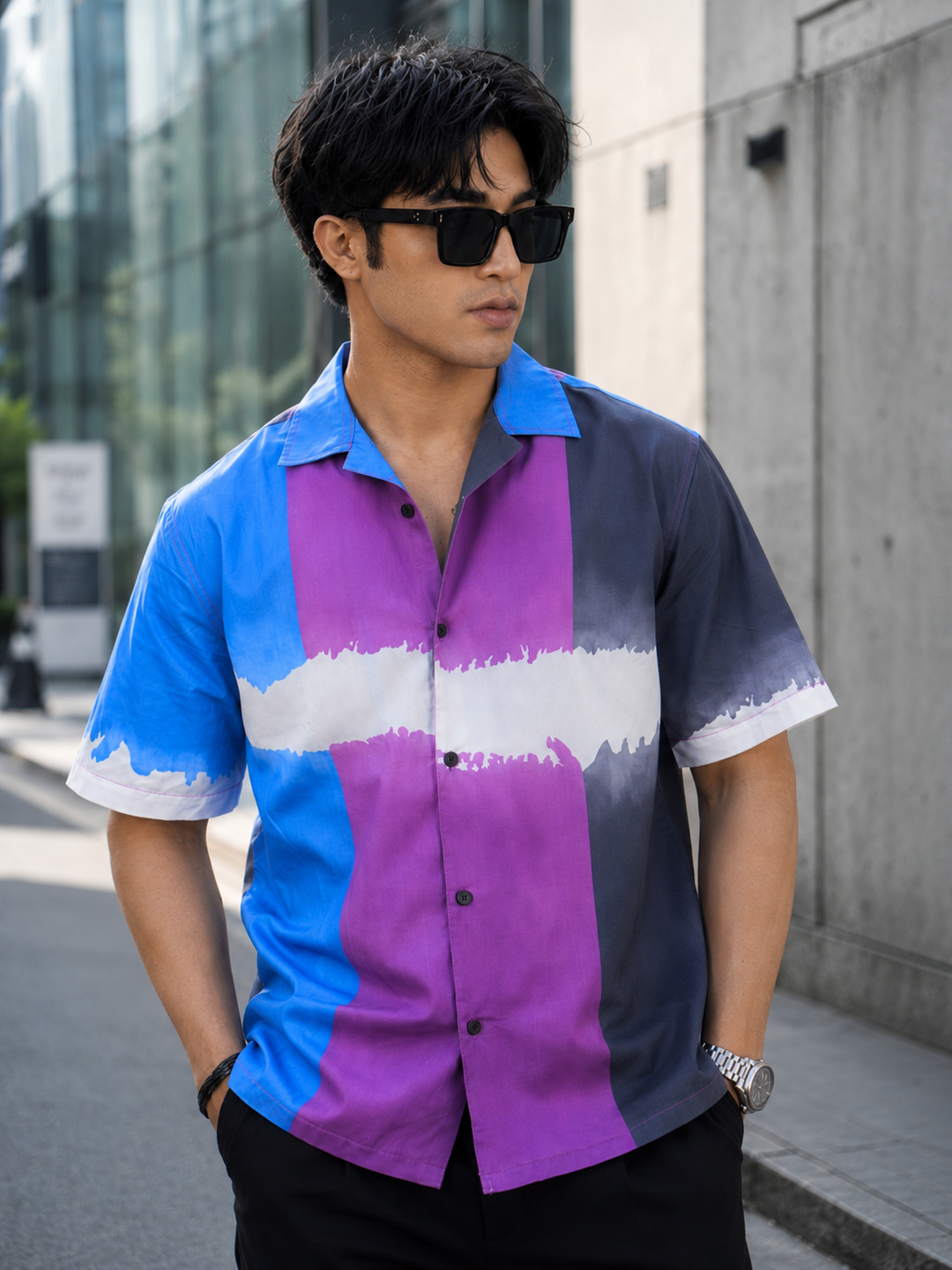 Trichromatic Cuban shirt