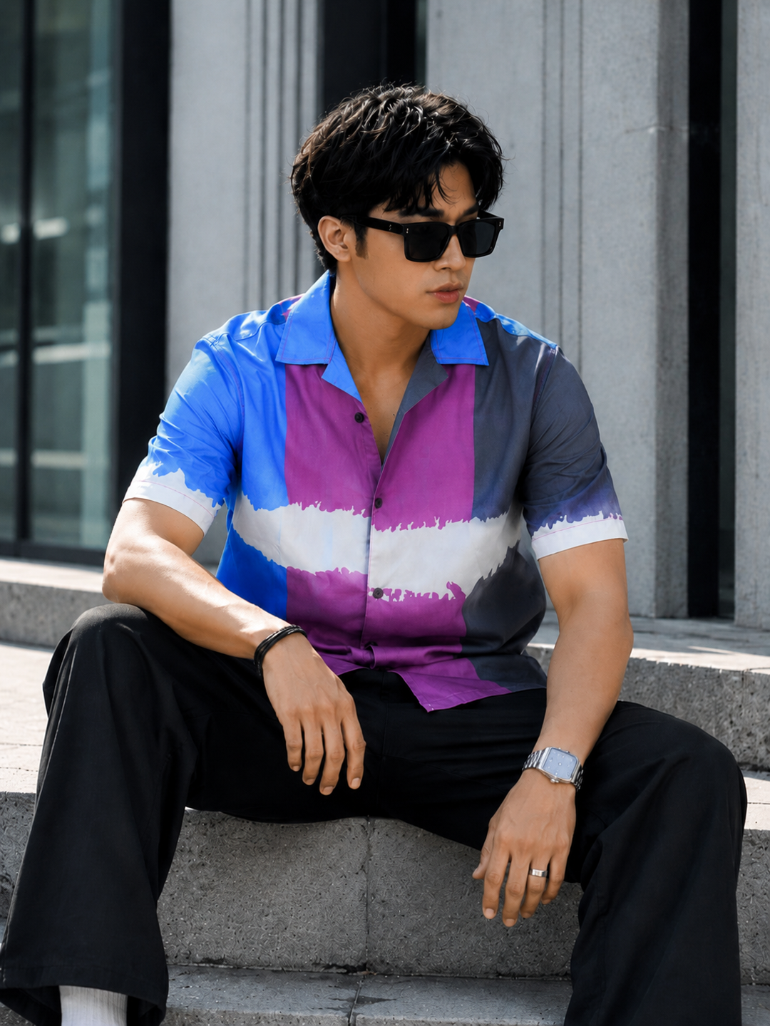 Trichromatic Cuban shirt