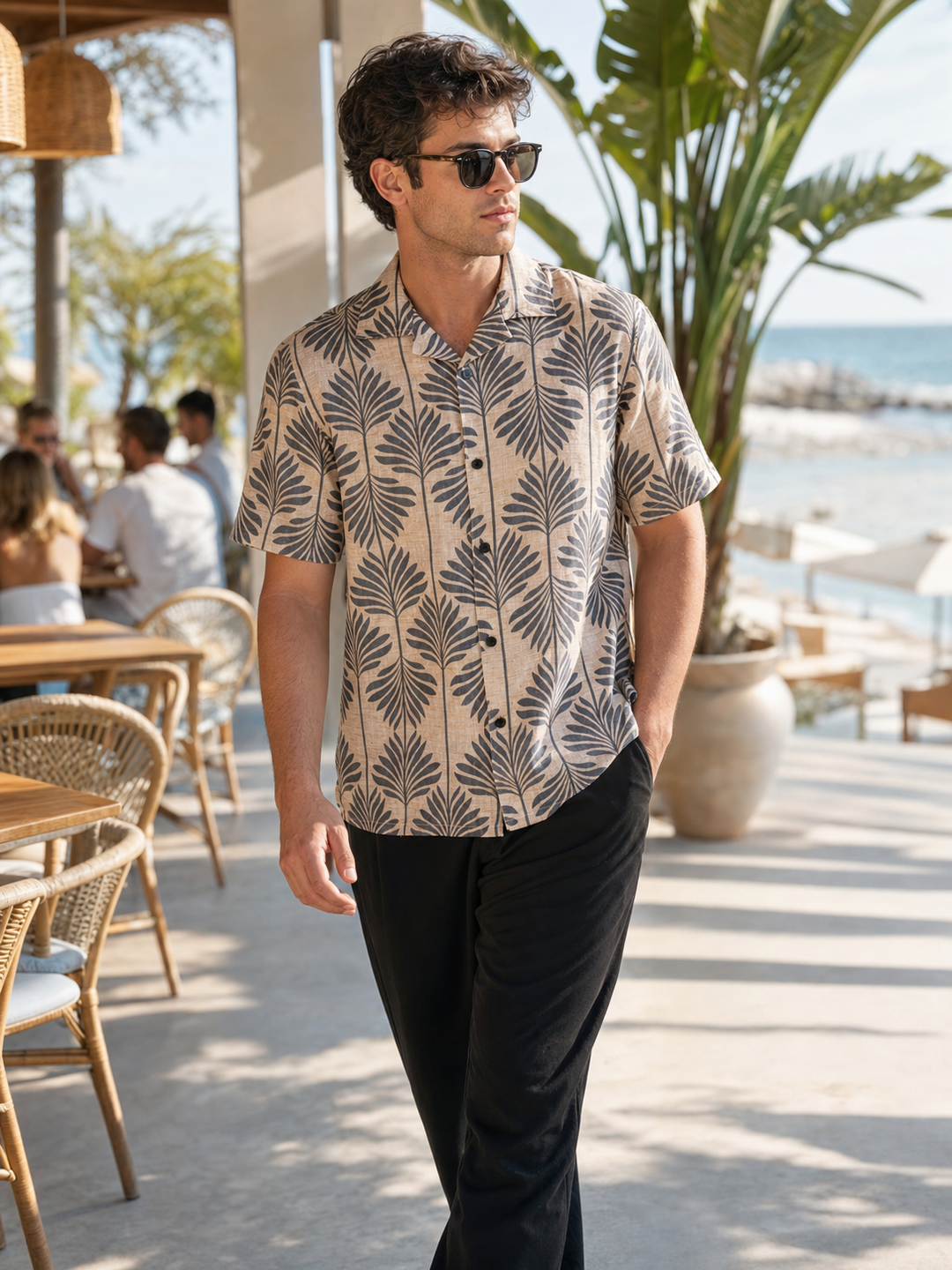 Picnic Days Cuban Shirt
