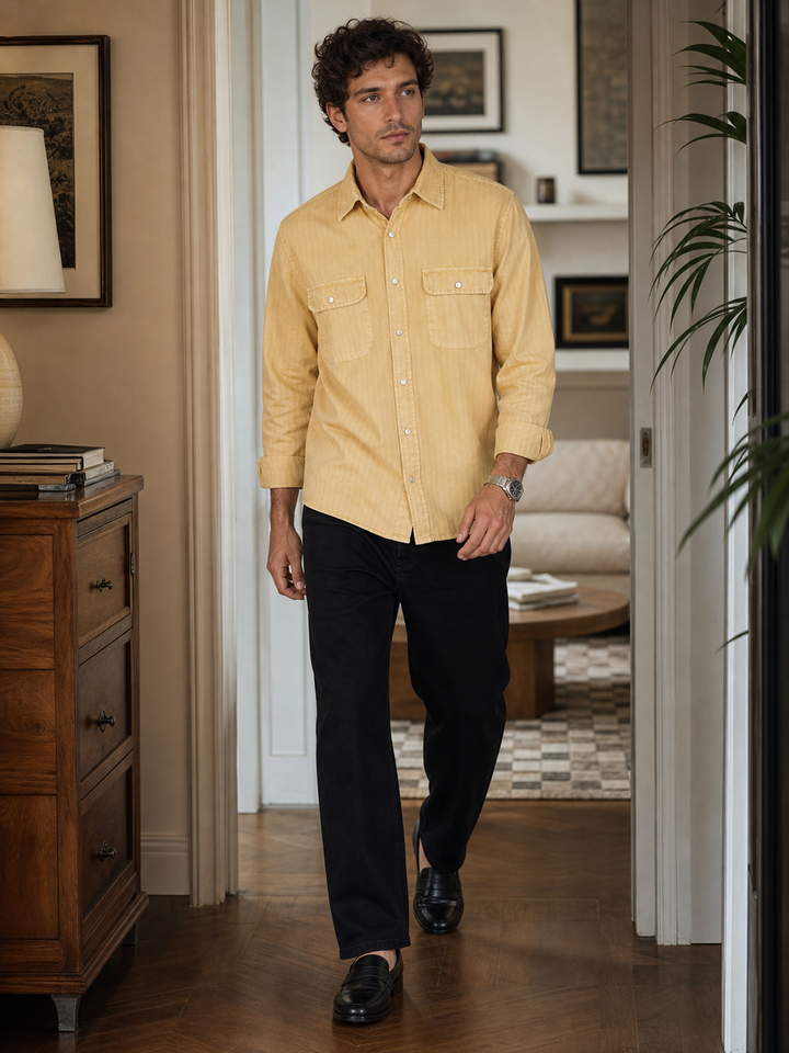 Jade: Beige Shirt