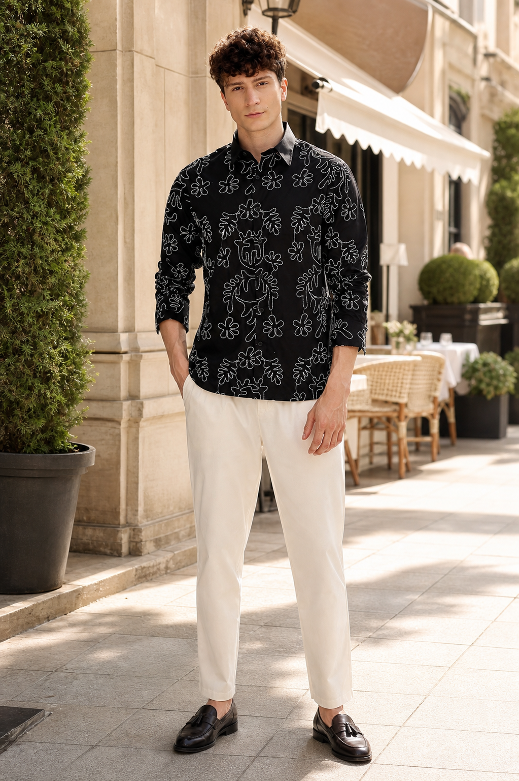 Hypothetical Embroidery Shirt