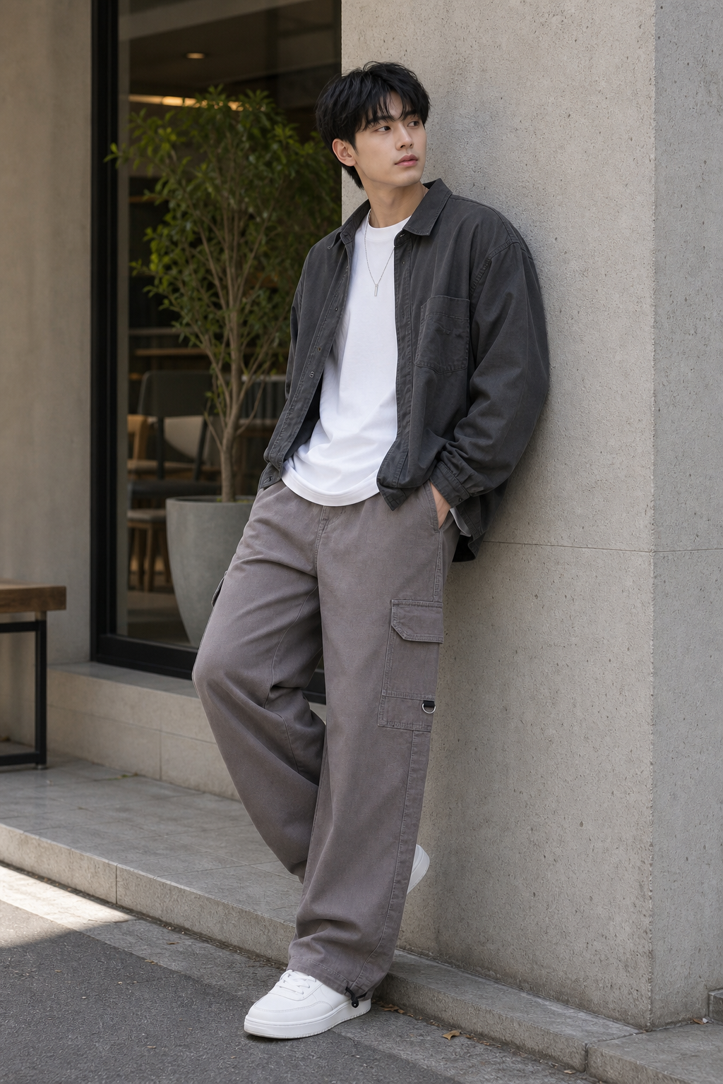 Originals: Grey Cargo Cargo Pants