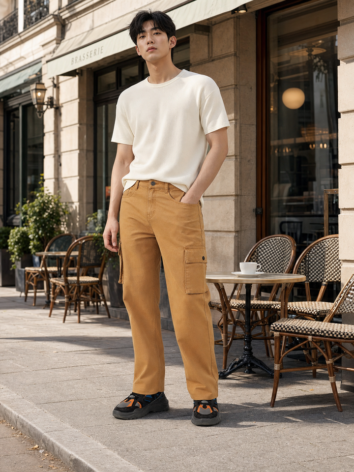 Originals: Beige Cargo Pants