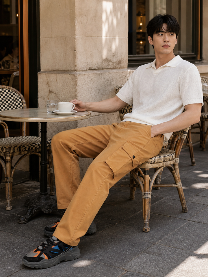 Originals: Beige Cargo Pants