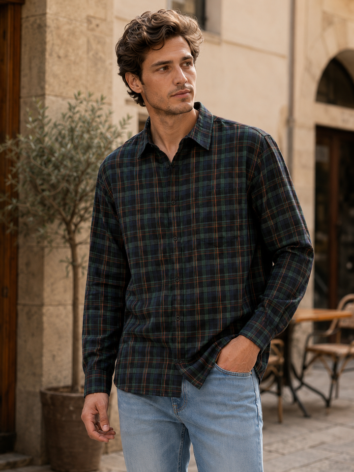 Plaid: Green Shirt