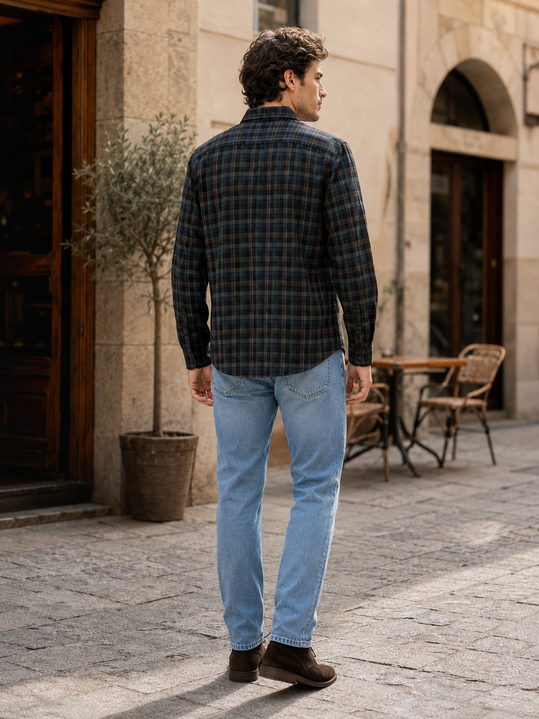 Plaid: Green Shirt