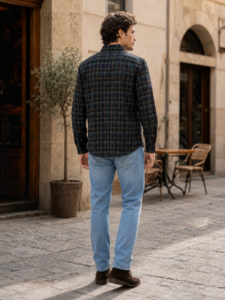 Plaid: Green Shirt