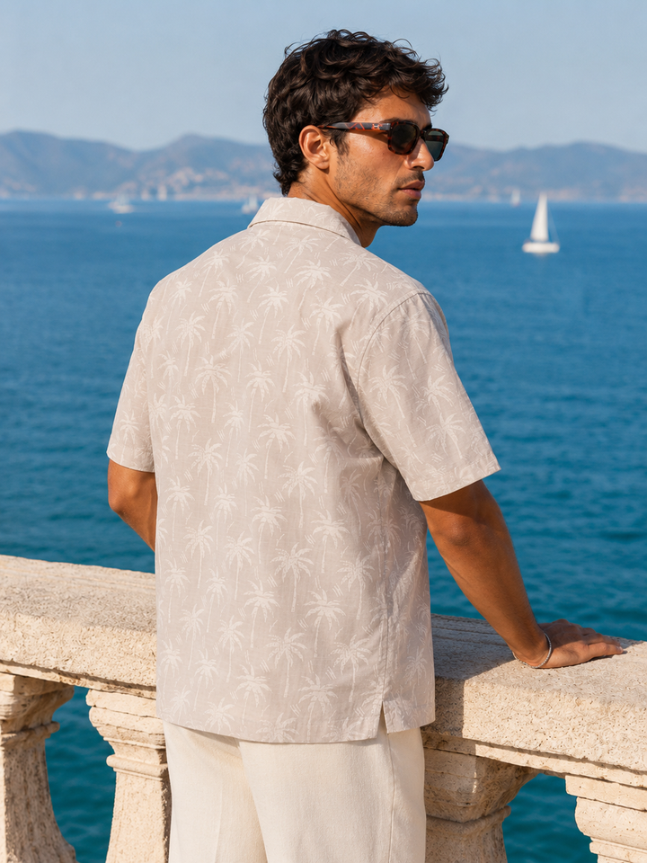 Ocean: Coconut Cuban Shirt