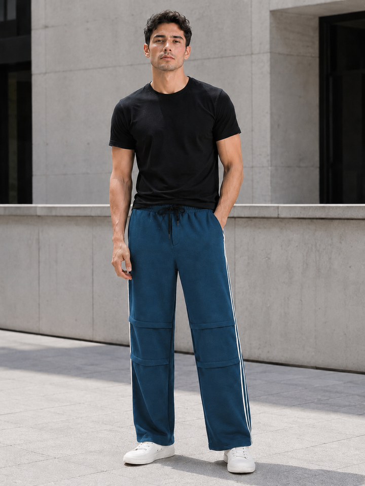 Teal: Parachute Cargo Joggers