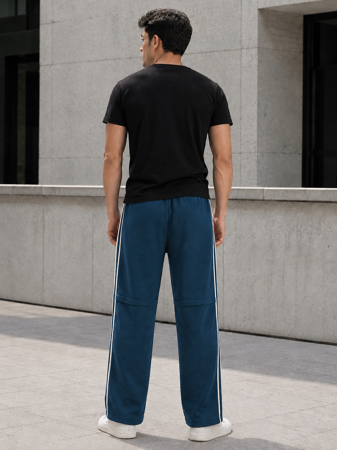 Teal: Parachute Cargo Joggers