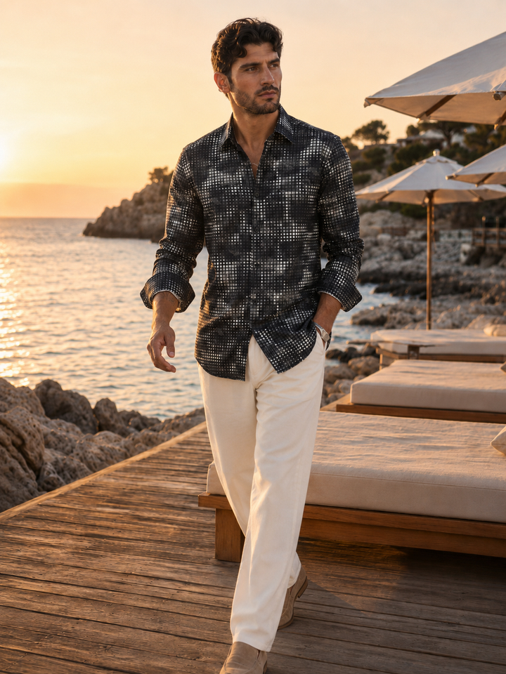 Shadow Printed Shirt