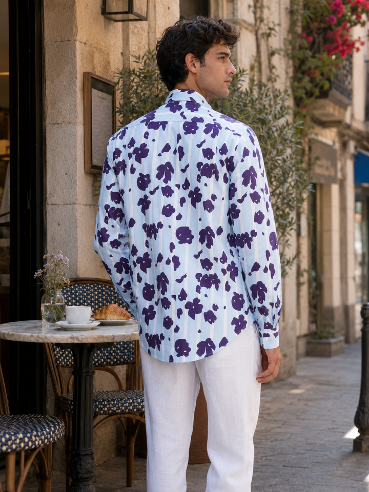 Violet Stripes Shirt