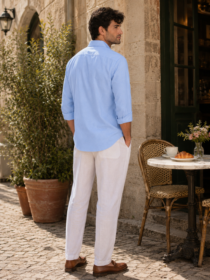 Elegant Light Blue Shirt
