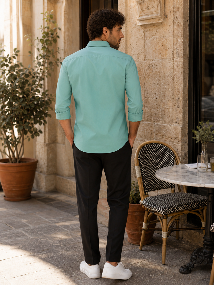 Elegant Green Shirt