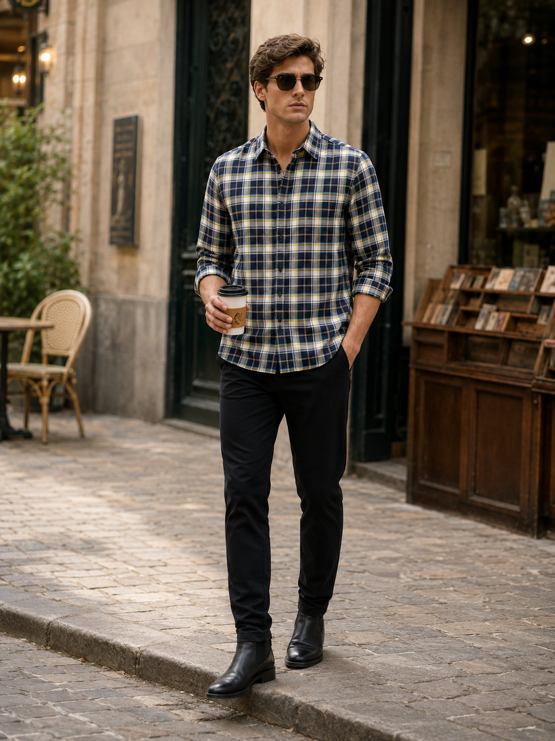 Flannel: Grey Checks