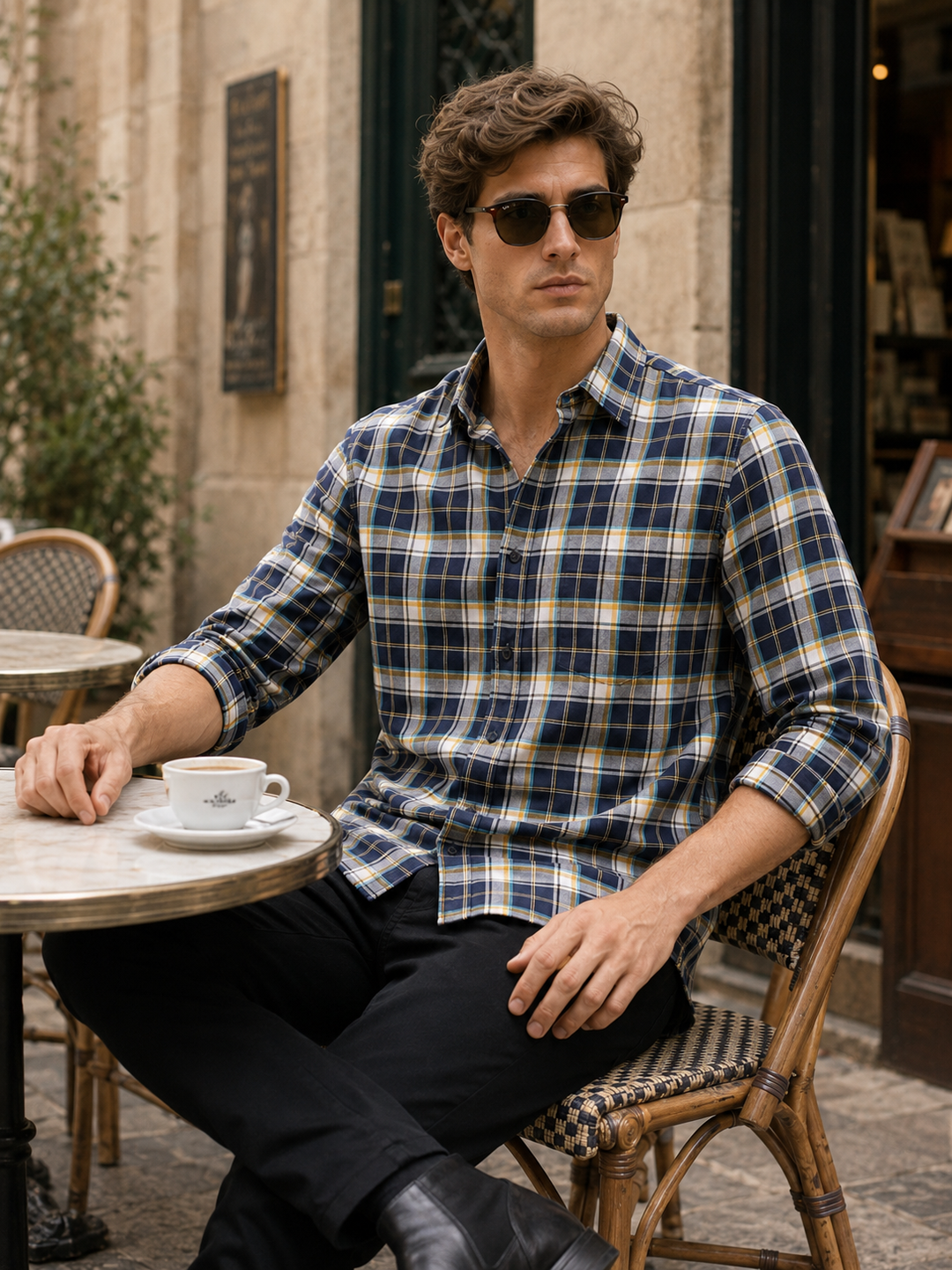 Flannel: Grey Checks