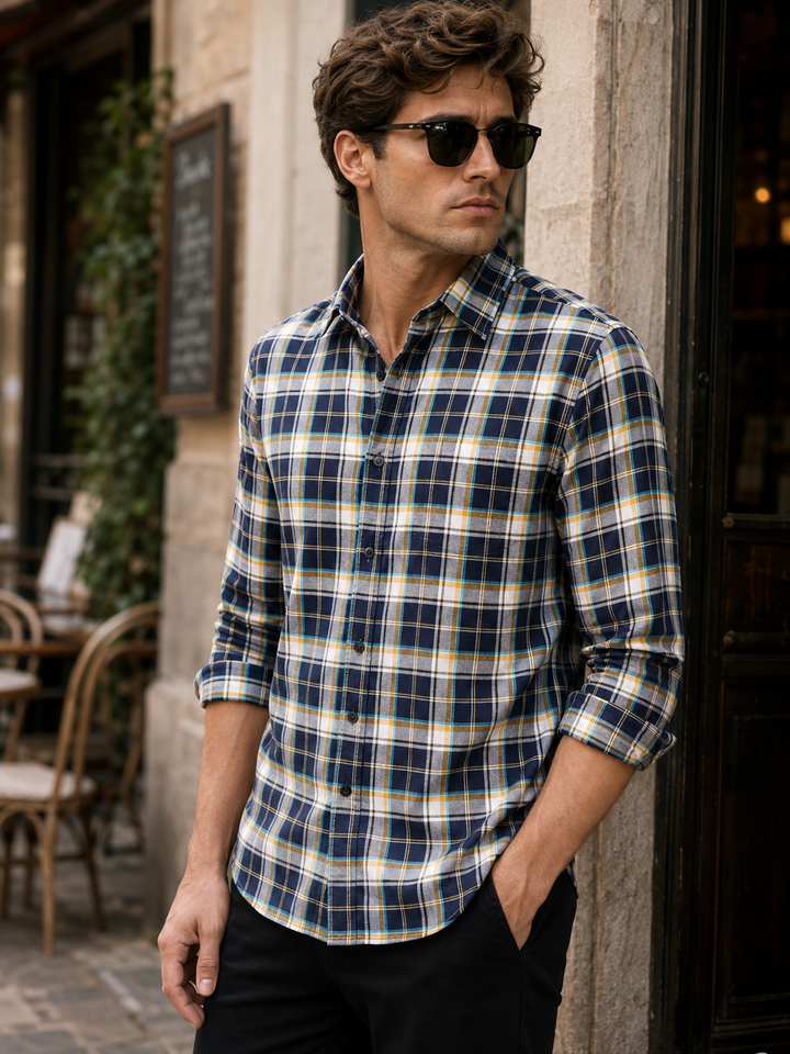 Flannel: Grey Checks