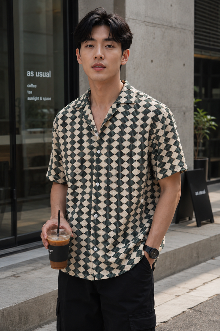 Cubic Crochet Shirt