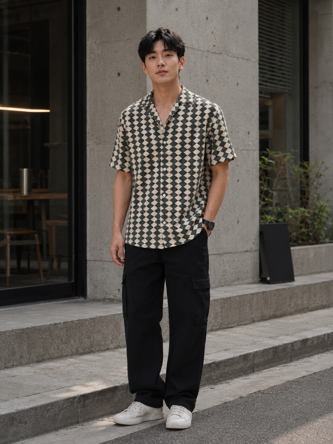 Cubic Crochet Shirt