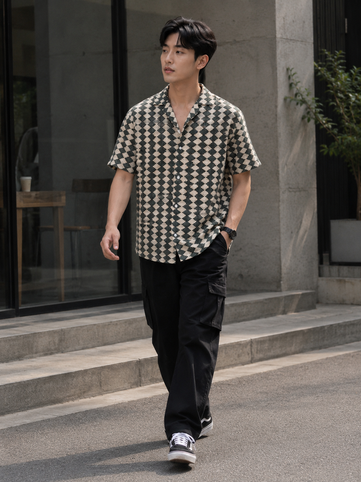 Cubic Crochet Shirt