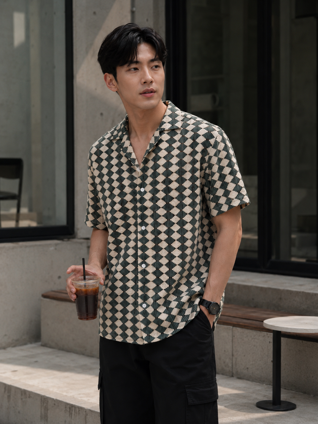 Cubic Crochet Shirt