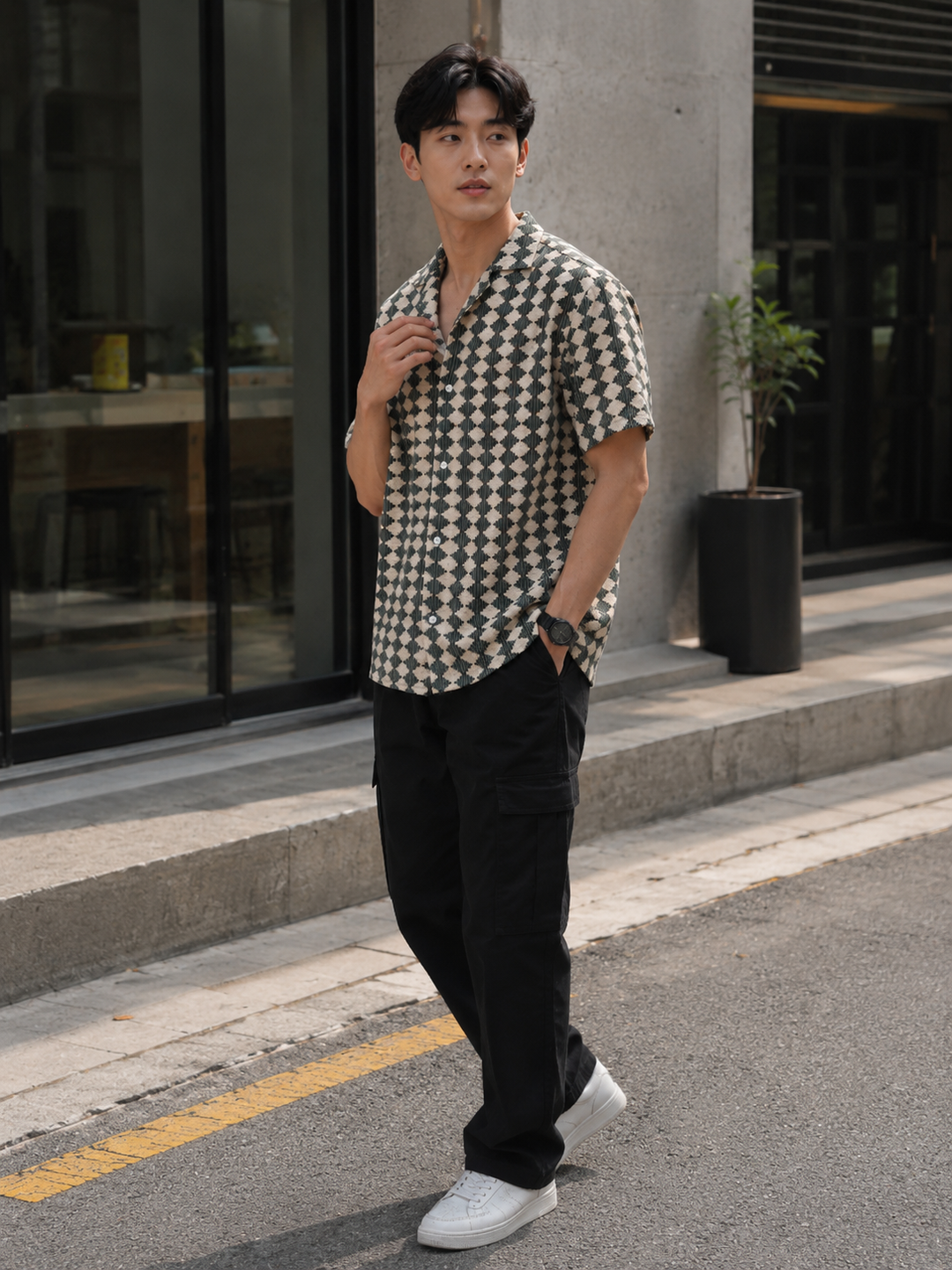 Cubic Crochet Shirt