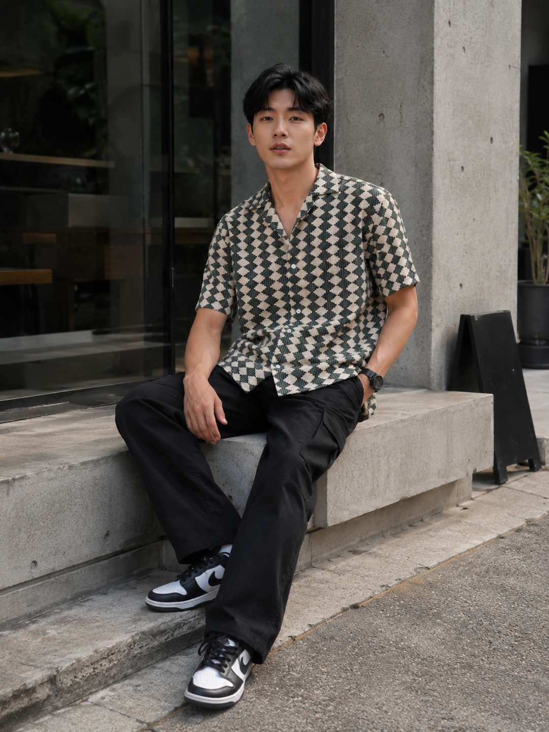 Cubic Crochet Shirt