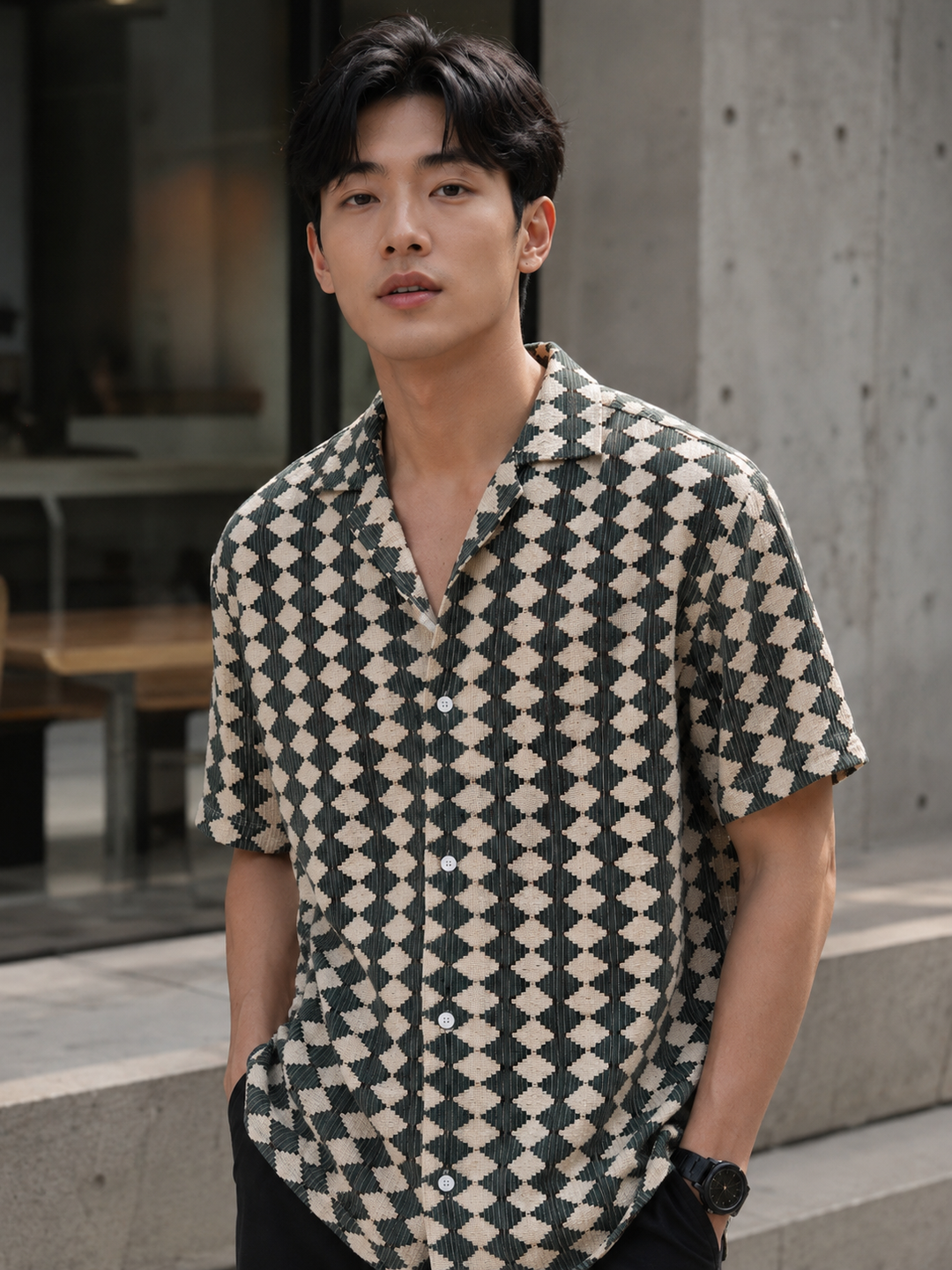 Cubic Crochet Shirt