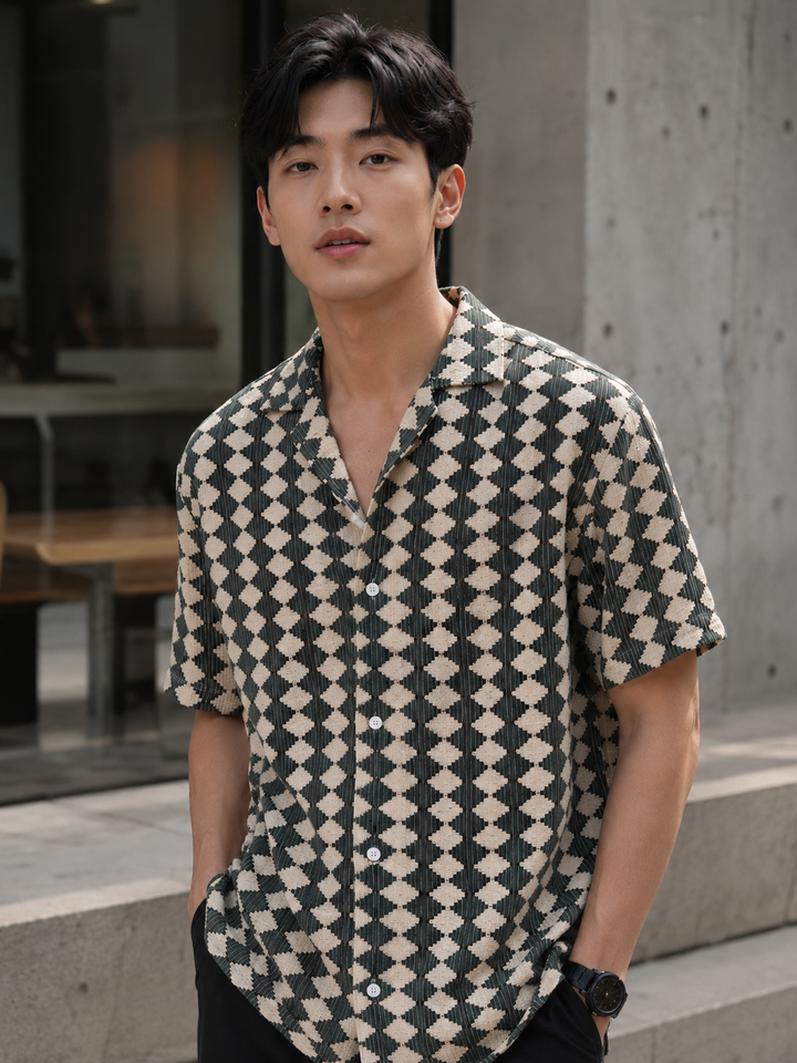 Cubic Crochet Shirt
