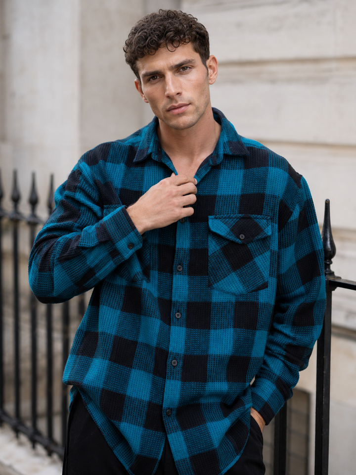 Oversized Flannel Shirt