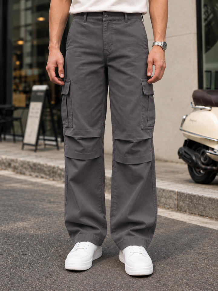 Parachute : Grey Baggy Cargo Pants