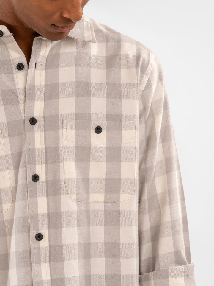 Flannel: White Shirt 5