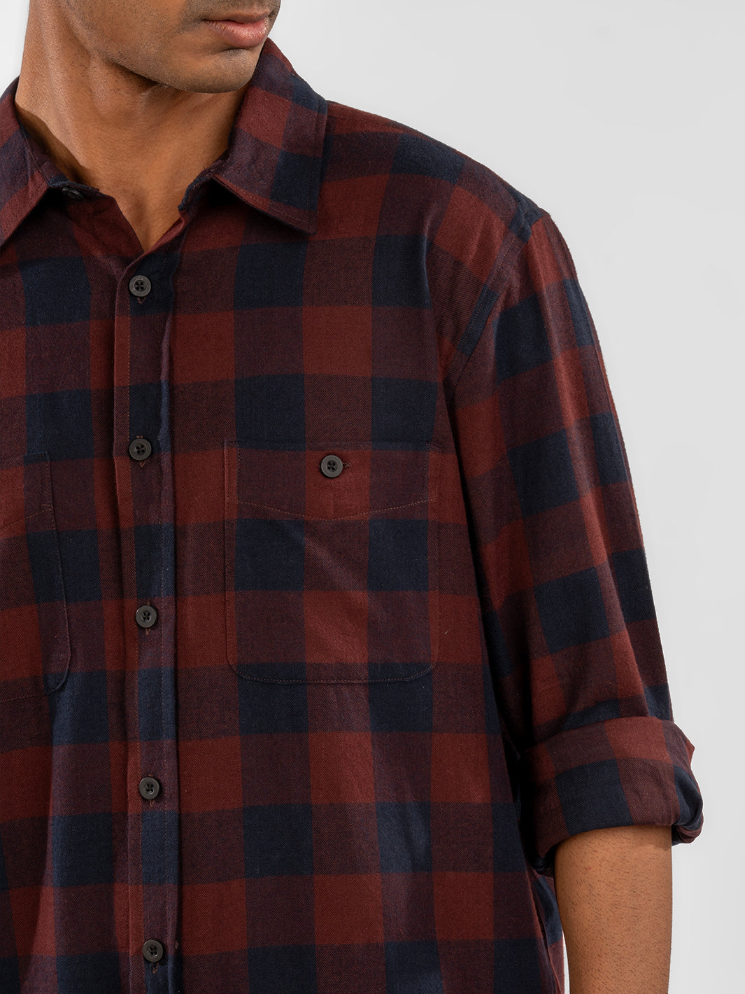 Flannel: Maroon Shirt 5