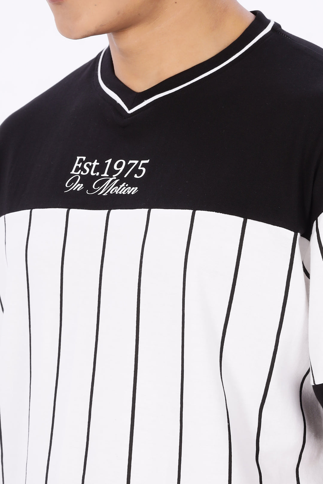 Vintage: Black and White Oversized T-shirt