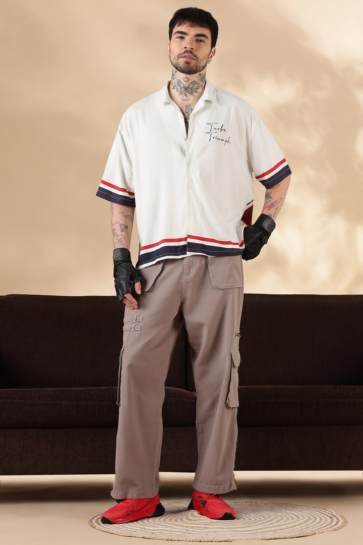 Turbo Triumph: Oversized Shirt
